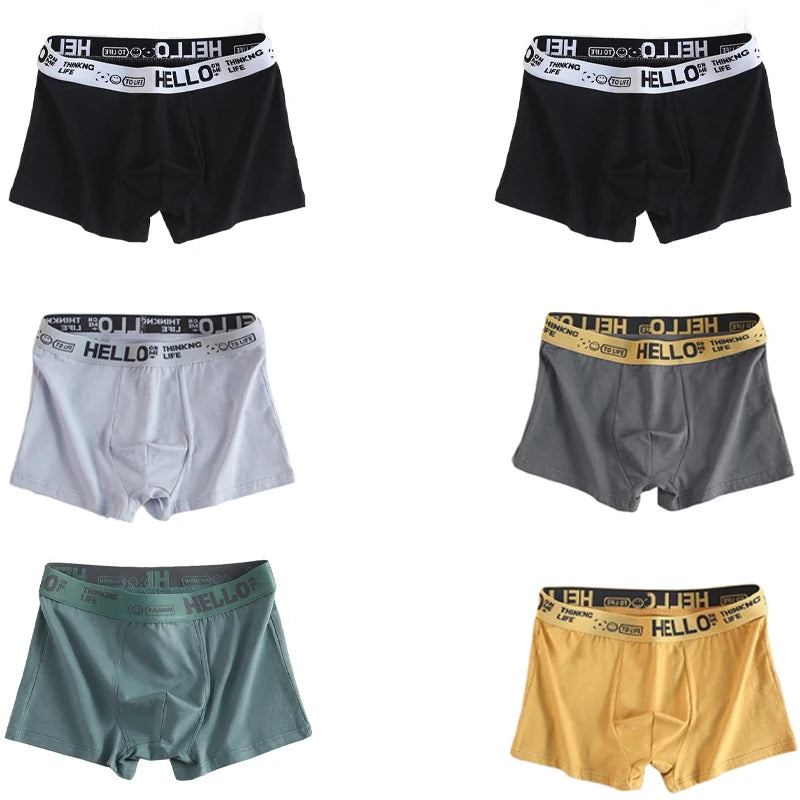 6-Piece Comfortable Men's Boxers