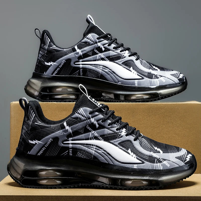 Modern Gradient Men's Casual Sports Shoes