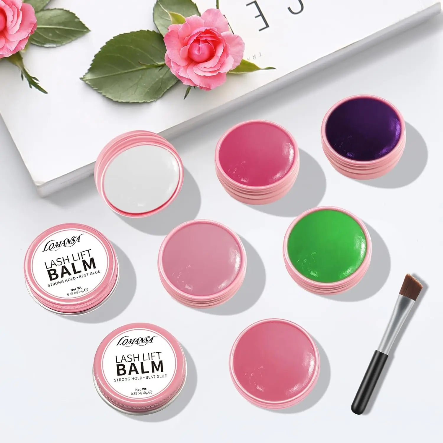 Lomansa Professional Lash Lift Balm - Strong Hold Eyelash Adhesive
