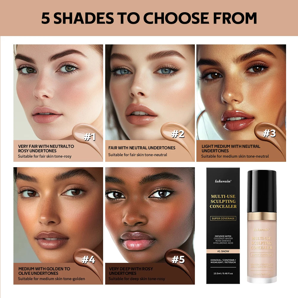 Multi-Use Cream Sculpting Concealer with Natural Matte Finish