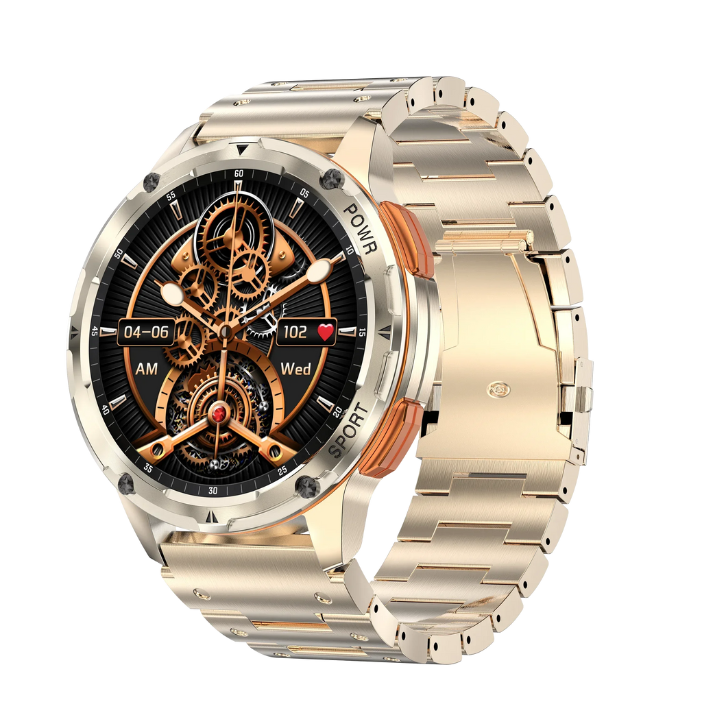 Advanced AMOLED Smart Watch with Fitness and Health Tracking