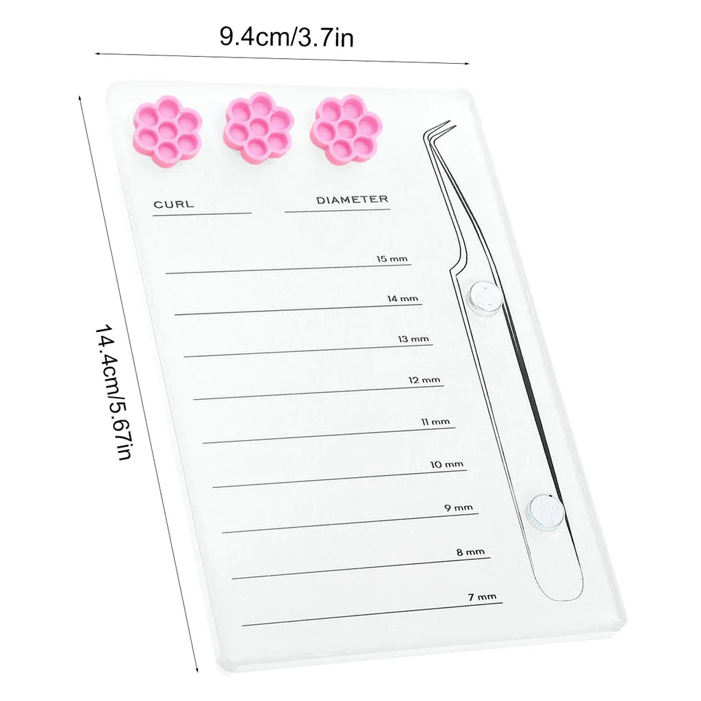 Professional Eyelash Extension Holder Tray and Organizer