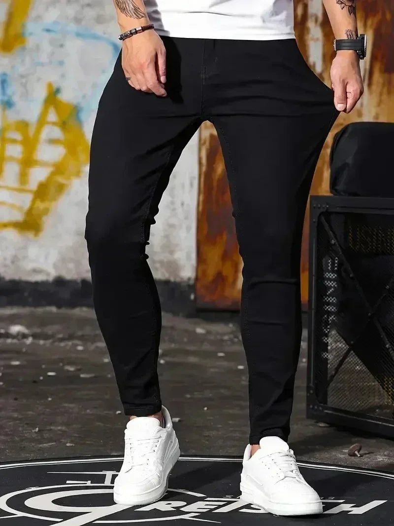 Men's Classic Slim Fit Stretch Jeans