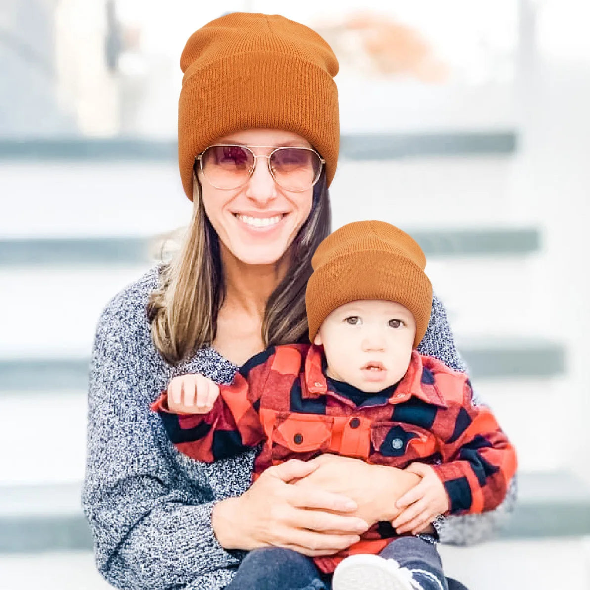 Customizable Unisex Cotton Blend Beanie