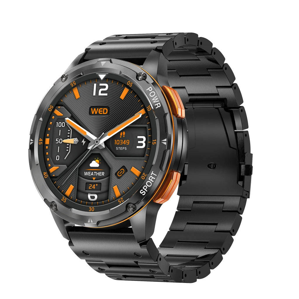 Advanced AMOLED Smart Watch with Fitness and Health Tracking