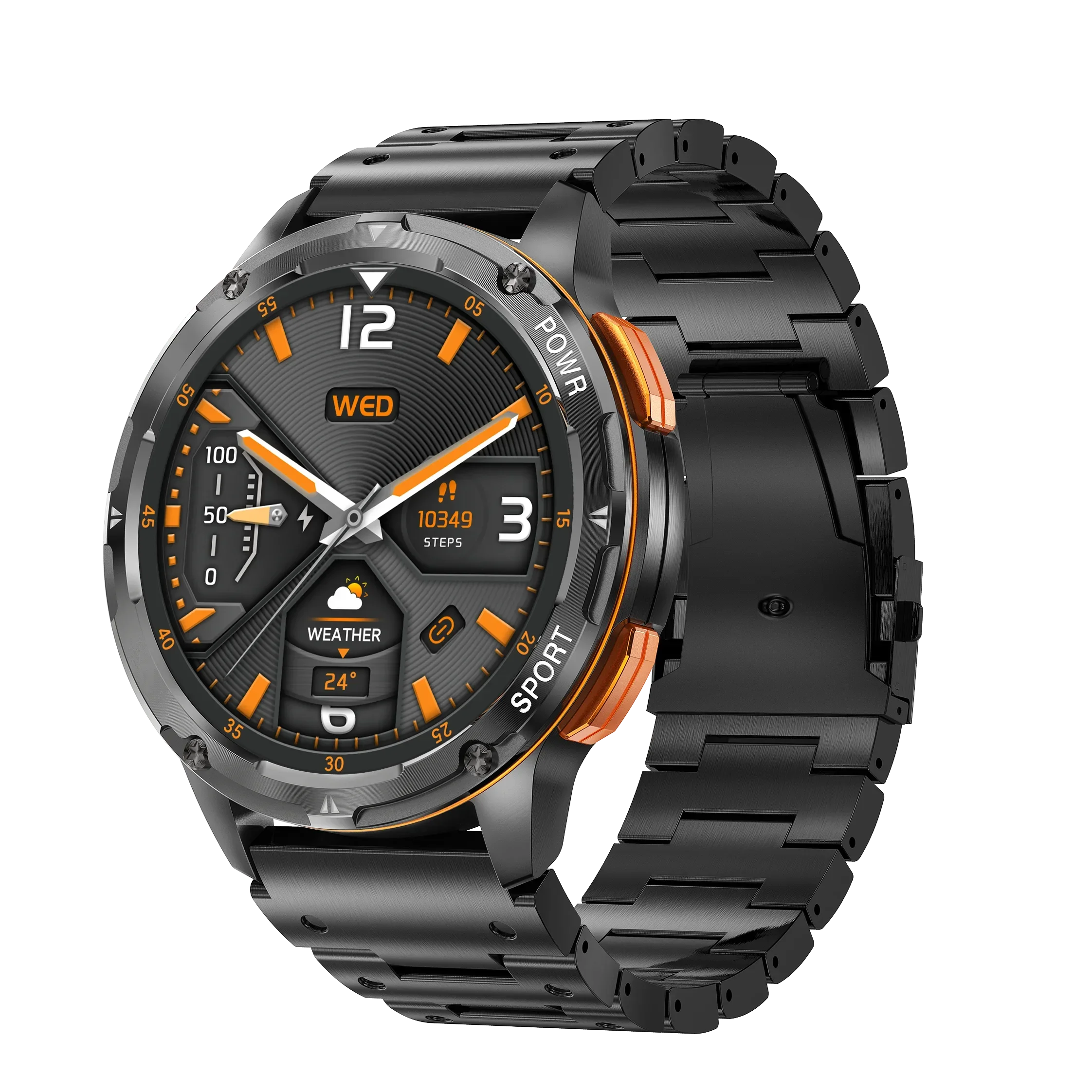 Advanced AMOLED Smart Watch with Fitness and Health Tracking