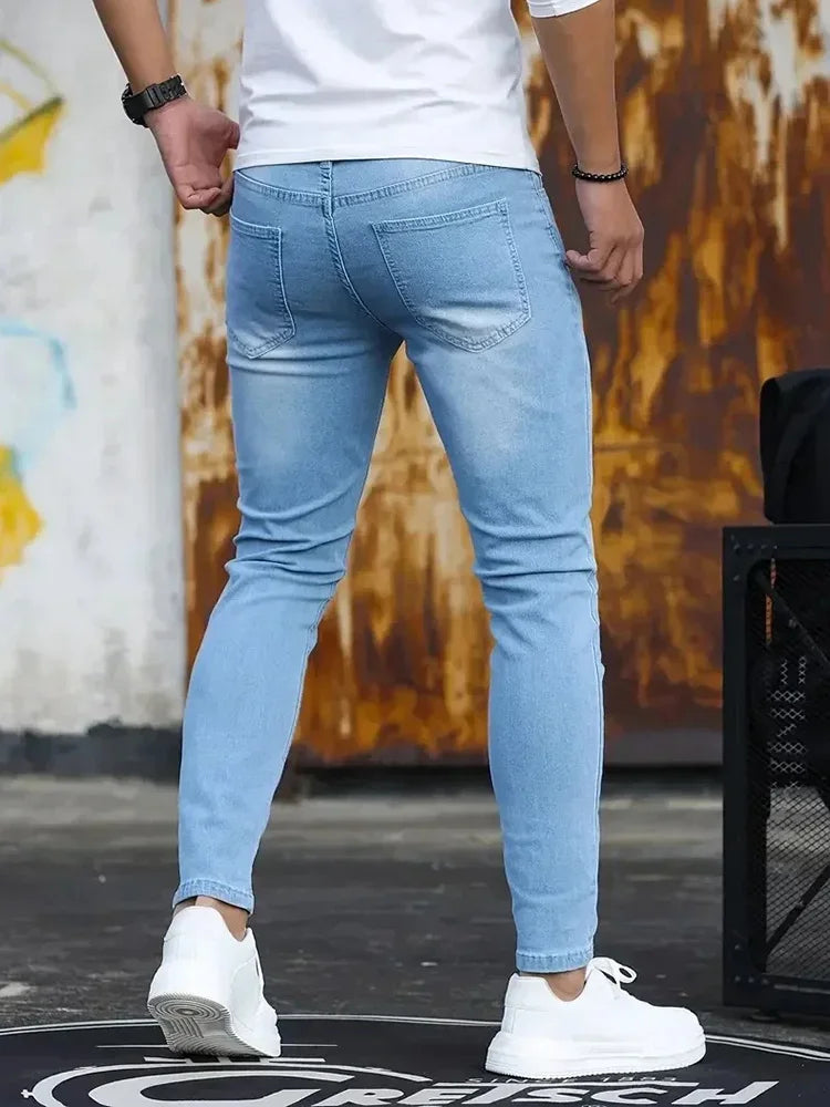 Men's Classic Slim Fit Stretch Jeans