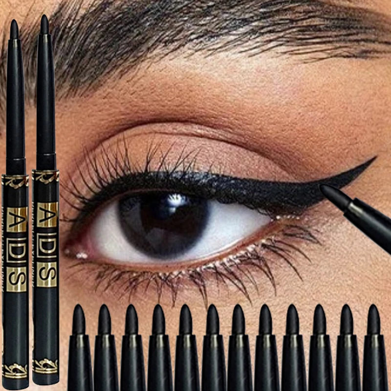 Long-Lasting Precision Black Eyeliner Pen