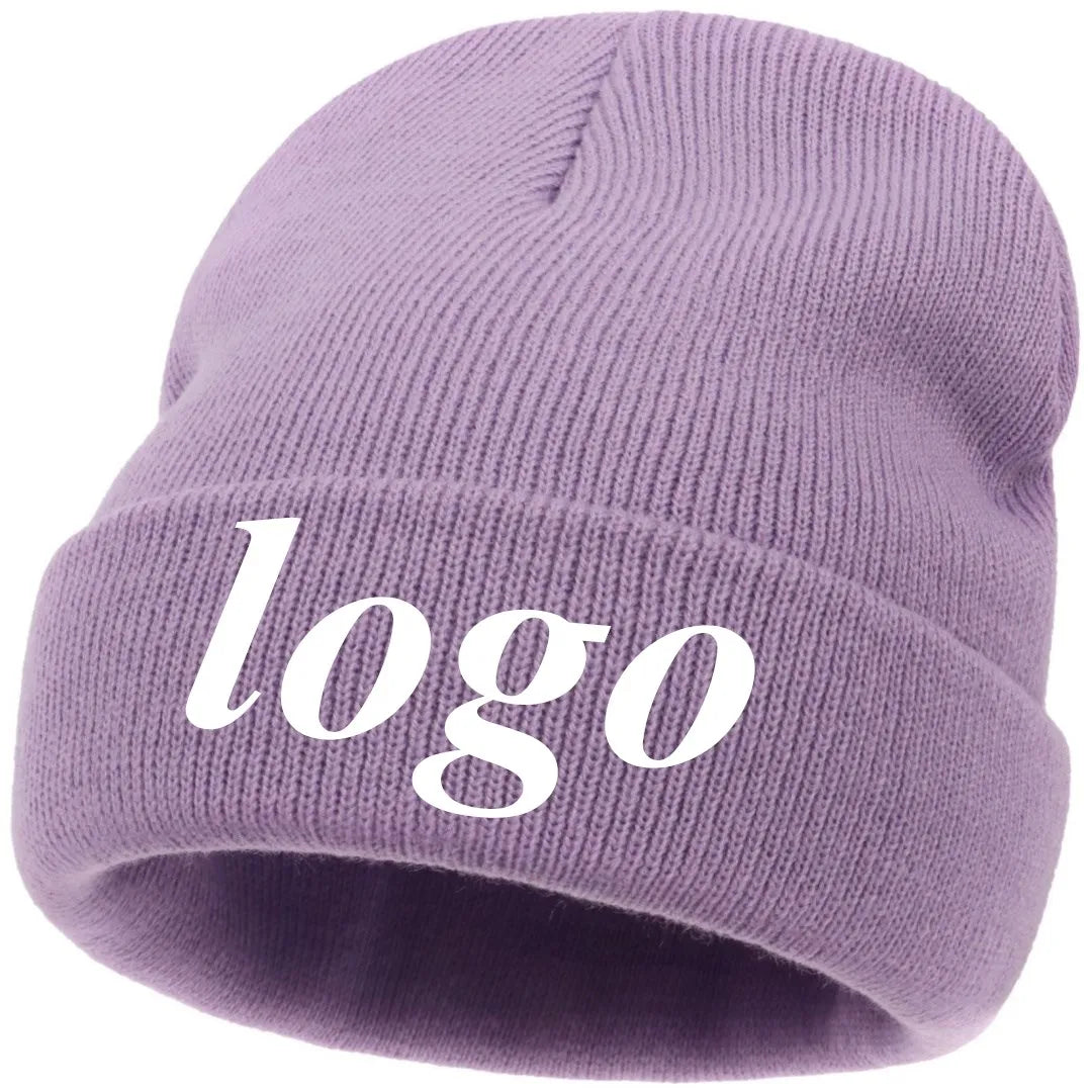 Customizable Unisex Cotton Blend Beanie