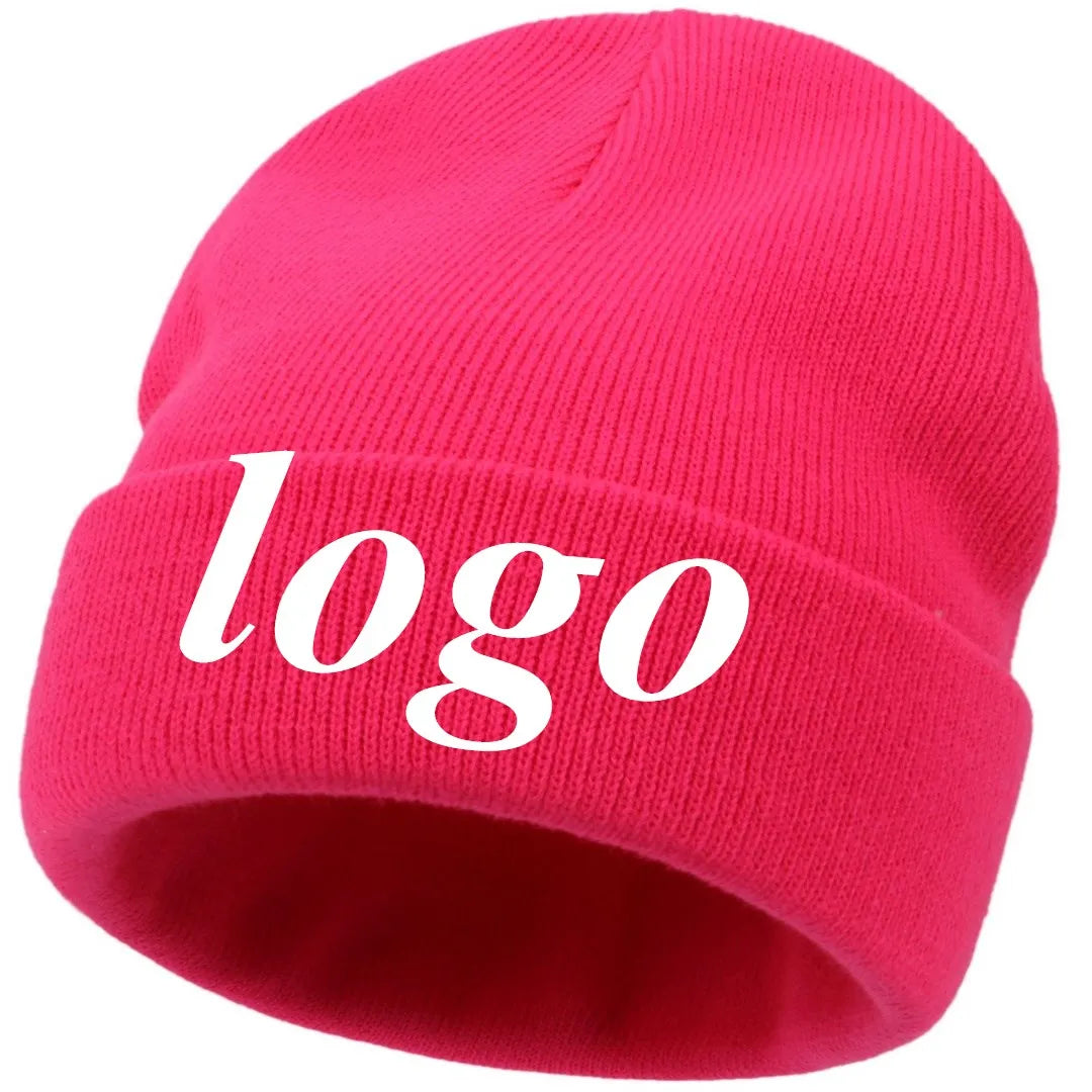 Customizable Unisex Cotton Blend Beanie
