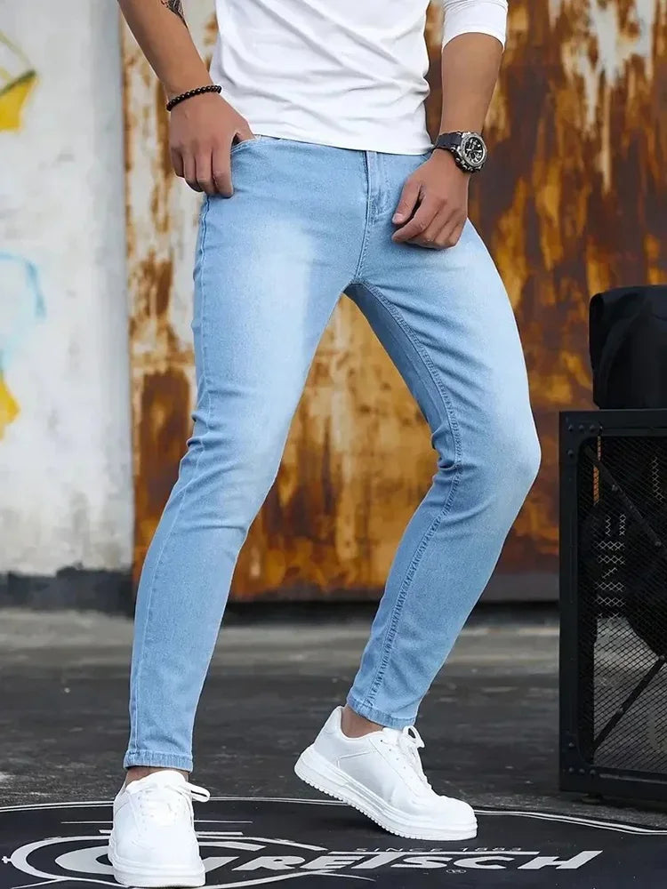 Men's Classic Slim Fit Stretch Jeans
