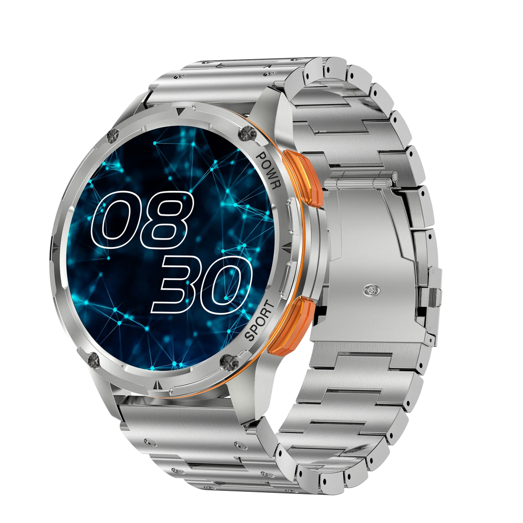 Advanced AMOLED Smart Watch with Fitness and Health Tracking