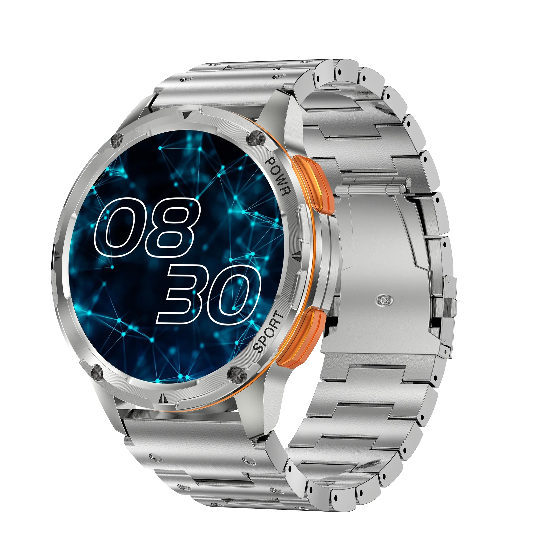 Advanced AMOLED Smart Watch with Fitness and Health Tracking