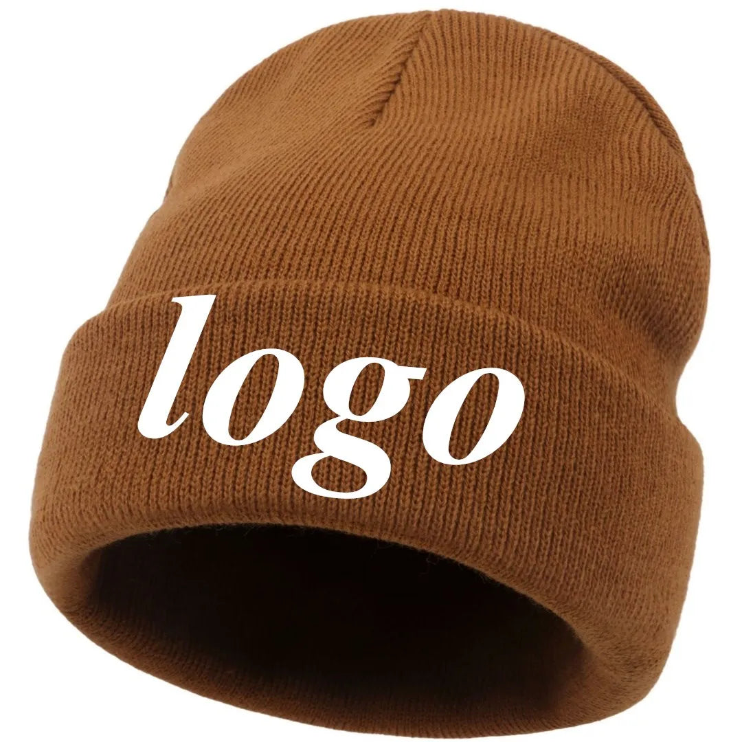 Customizable Unisex Cotton Blend Beanie