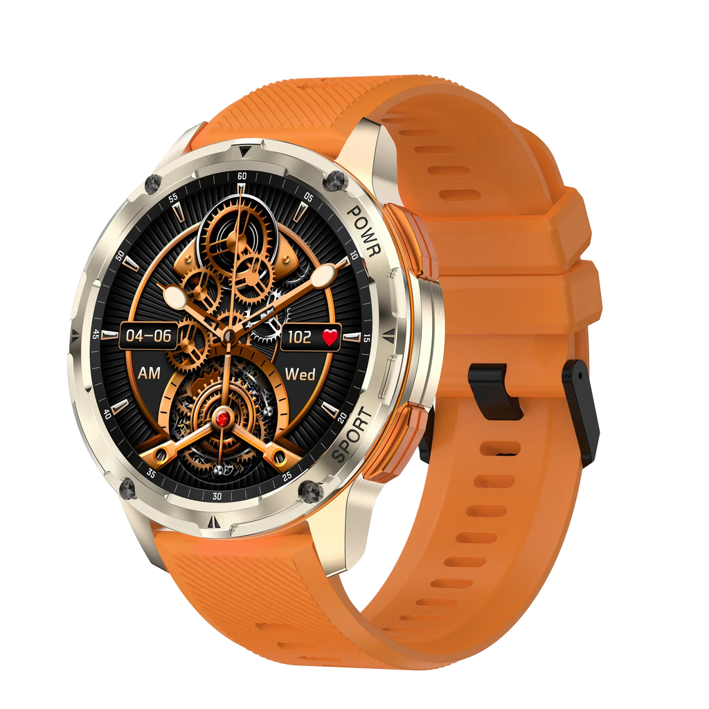 Advanced AMOLED Smart Watch with Fitness and Health Tracking