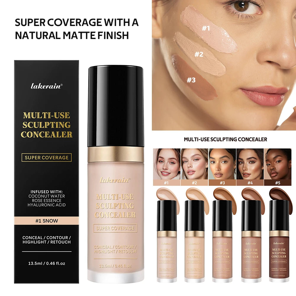 Multi-Use Cream Sculpting Concealer with Natural Matte Finish